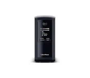 UPS CyberPower Tracer III (550W) czarny / 1000VA / 550 W - Czechy gniazda / LCD