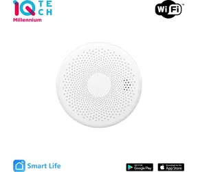 iQtech SmartLife Combo CS01W / CO + czujnik dymu / Wi-Fi
