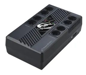 PowerWalker VI 600 MS / Zasilacz awaryjny UPS / 600 VA / 360 W / 8x Schuko