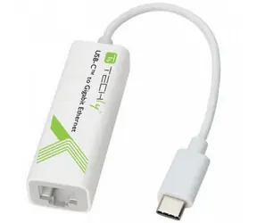 Adapter Techly IADAP-USB31-ETGIGA3 Gigabit Ethernet - USB-C M 