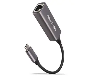 Axagon ADE-TRC, USB-C 3.2 Gen 1 - Karta sieciowa Gigabit Ethernet, instalacja automatyczna, kolor tytanowy szary