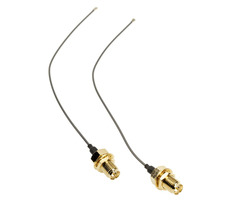 Antena Akasa A-ATC01-150GR I-PEX MHF4L / antena dodatkowa I-PEX MHF4L na RP-SMA / 15cm / 2szt