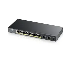 ZyXEL GS1100-10HP v2 / 10- Port przełącznik / 100|1000 Mbps / 2xSFP / 8x PoE
