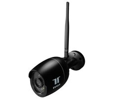 SMART kamera TESLA Zewnętrzna 2K czarna / zewnętrzna kamera IP / 2K / IP65 / mikrofon i głośnik / IR 15m / Wi-Fi / microSD 
