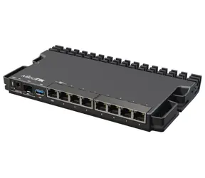 Mikrotik RB5009UG+S+IN / RouterBOARD / ARM 88F7040 4X 1,4 GHz / 7x Gbit LAN / 1x 2,5 Gbit LAN / 1x 10G SFP+ / 1x USB 3.0 