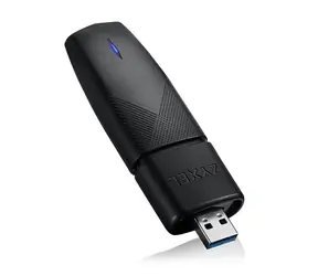 ZyXEL NWD7605 / Karta Wi-Fi USB-A / AX1800 / 2.4GHz - 574Mbps / 5GHz - 1200Mbps / Antena wewnętrzna / MU-MIMO / OFDMA