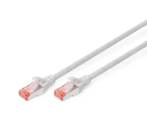 Kabel krosowy Digitus CAT 6 S/FTP, 10 szt., 1 m, szary
