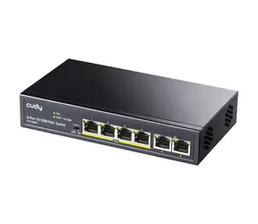 Przełącznik Cudy FS1006P PoE / 4X PoE RJ45 / 2x RJ45 / 60W
