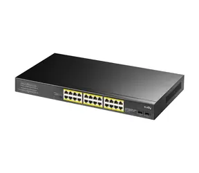 Cudy GS1028PS2 Switch PoE / 24x PoE RJ45 / 2x SFP / 1000Mbps / 300W