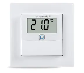 Homematic IP Czujnik temperatury i wilgotności z wyświetlaczem - wewnętrzny / IP 20 / 2x AAA