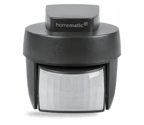 Detektor ruchu Homematic IP PIR z czujnikiem jasności - zewnętrzny antracyt / zasięg do 12m / IP44 / 2x AA