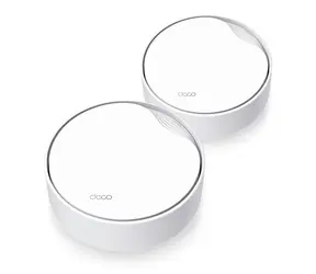 TP-LINK Deco X50-PoE (2 szt.) / System WiFi MESH AX3000 / Dwuzakresowy / 574+2402 MHz 