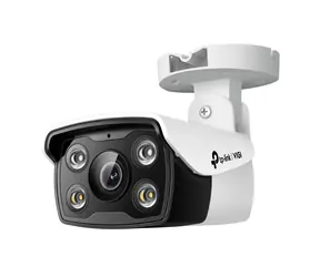 TP-LINK VIGI C340(6mm) biała / Kamera zewnętrzna POE / 1440p / IP66 / RJ-45 / microSD / Full-Color