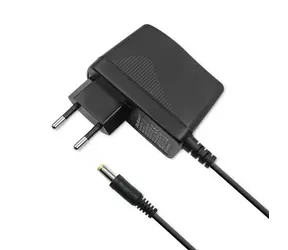 Qoltec 51023 Zasilacz + kabel sieciowy 24W 1,3m czarny / 12V / 2A / 5,5x2,5