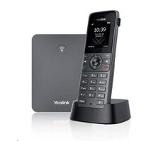 Yealink W73P szary / telefon VoIP / baza + słuchawka / wyświetlacz 1,8" / 10x SIP / PoE / DECT / jack 3,5mm / 1x RJ-45