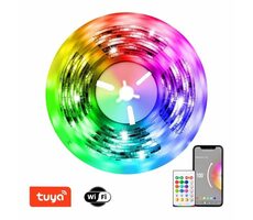 Taśma LED Immax NEO LITE SMART 5m / 24W / Wi-Fi / RGB / CCT / 406lm / 2700 - 6500 K / ściemnialna / DO + Muzyka / TUYA