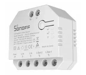 Sonoff Dual R3 / Podwójny przełącznik z pomiarem zużycia / WiFi
