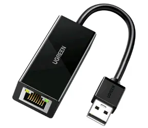 Ugreen CR110 Adapter USB na RJ45 czarny