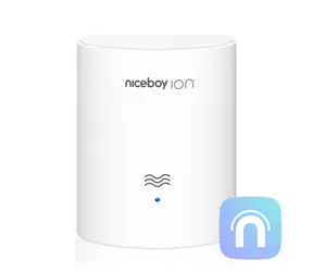 Niceboy ION ORBIS Czujnik wibracji biały / Detektor wibracji / ZigBee / Bluetooth / MESH