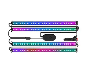 Taśmy LED Govee SMART do samochodu - RGBIC / Taśma LED / do samochodu / RGBIC / 12 V / 18 W / BT