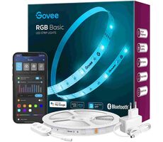 Govee H615A 5m / Taśma LED / 24 W / 608 lm / BT / Wi-Fi / RGB 