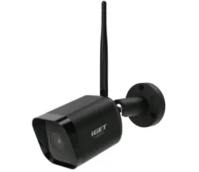 iGet HOME CS6 czarna / Kamera zewnętrzna IP / FHD / 110° / CMOS / IP65 / WiFi / IR LED
