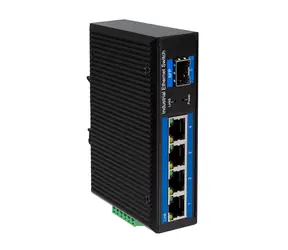 LogiLink NS204 czarny / Switch / 4X RJ45 / 1x SFP / 1Gbps 
