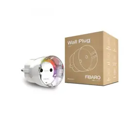 Fibaro Wall Plug Type F biały / Smart plug / 2500W / Z-Wave / wyprzedaż