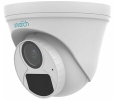 Uniarch IPC-T122-APF28K biała / Zewnętrzna kamera IP / Turret / 1920 x 1080 / IR / RJ45 / MicroSD / PoE / IP67