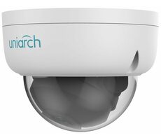 Uniarch IPC-D122-PF28K biała / Kamera zewnętrzna IP / Kopułkowa / 1920 x 1080 / IR / RJ45 / MicroSD / PoE / IP67