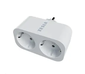 SMART wtyczka TESLA Dual SD300 / inteligentne gniazdo / sterowanie gniazdem / przycisk włączania/wyłączania / Wi-Fi / BT 
