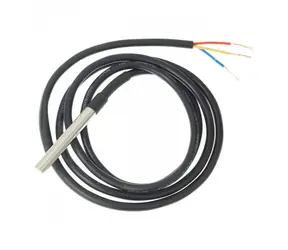 Shelly DS1820 czarny / Czujnik temperatury / długość 3 m