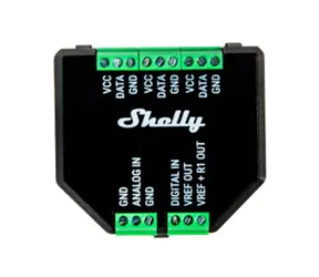 Shelly PLUS Dodatek czarny / Moduł rozszerzeń / dla Shelly PLUS 1 i 13:00 i 14:00 oraz i4