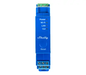 Shelly Pro 1 Blue / Inteligentny przełącznik / 1 kanał / BT 4.2 / WiFi