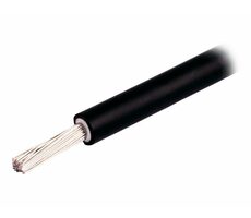 GOOWEI Kabel Energy do podłączenia paneli fotowoltaicznych miedziany 1x 4mm2 czarny