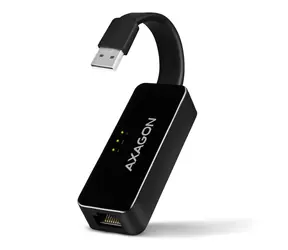 Axagon ADE-XR, USB 2.0 - Karta sieciowa Fast Ethernet, instalacja automatyczna, kolor czarny