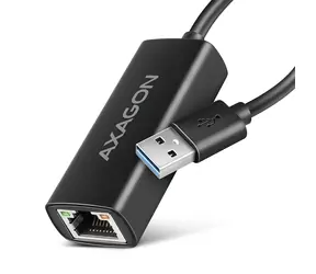 Axagon ADE-AR, USB-A 3.2 Gen 1 - karta sieciowa Gigabit Ethernet, Realtek 8153, instalacja automatyczna