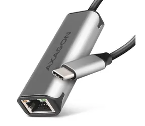 Axagon ADE-25RC USB-C 3.2 Gen 1 - karta sieciowa 2.5 Gigabit Ethernet, Realtek 8156, instalacja automatyczna, szara