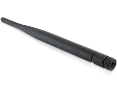 Antena DeLock WLAN 802.11n RP-SMA (M) 5 dBi czarna