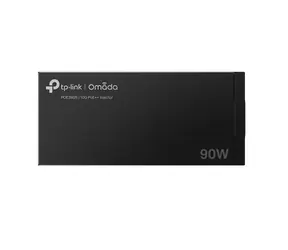 TP-LINK Omada TL-POE380S czarny / Wtryskiwacz PoE++ / 90W / 10Gbps