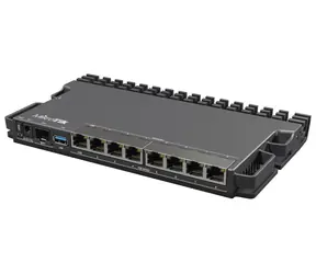 Mikrotik RB5009UPr+S+IN / RouterBOARD / ARM 88F7040 4X 1,4 GHz / 7x Gbit LAN / 1x 2,5 Gbit LAN / 1x 10G SFP+ / 1x USB 3.0