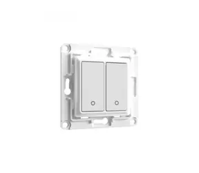 Shelly Wall Switch 2 - przełącznik ścienny biały / bez ramki