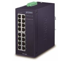 Planet IGS-1600T / Przełącznik przemysłowy / 16x GLAN