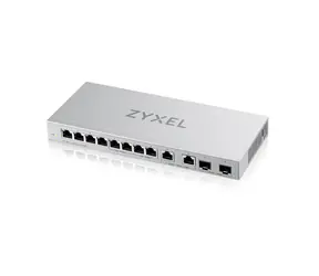 ZyXEL XGS1010-12 / Przełącznik stacjonarny / 8x RJ45 1G / 2x RJ45 2.5G / 2x SFP+