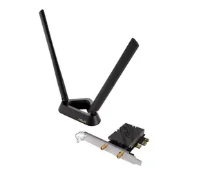 Karta sieciowa Asus WiFi PCIe PCE-BE92BT / Wi-Fi 7 / Bluetooth 5,4 / 2,4 GHz + 5,0 GHz + 6,0 GHz