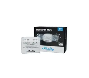 Shelly Qubino Wave PM Mini - moduł pomiaru poboru prądu do 16A (Z-Wave)