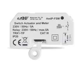 Homematic IP HmIP-FSM Siłownik przełączający z pomiarem - 5A / montaż podtynkowy