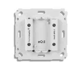 Zasilacz bateryjny Homematic IP HmIP-BPS-2 55 mm - 3 V / montaż podtynkowy 