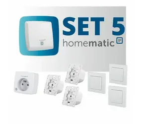Homematic IP HmIP-SET5 Zestaw oświetleniowy Homematic IP (ściemniany)