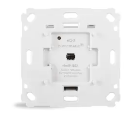 Homematic HmIP-BS2 Dwukanałowy aktor przełączający - 6A / montaż podtynkowy 
